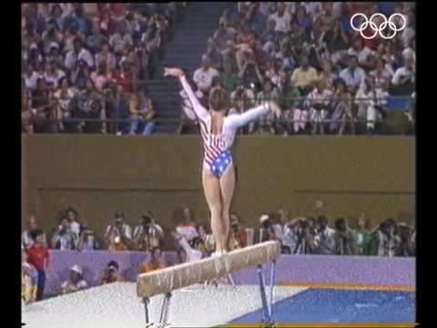 , title : 'Mary-Lou Retton - Stunning Individual All-Round Gold | Los Angeles 1984 Olympics'