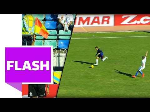 Kuriose Szene: Schiri-Assi zeigt Abseits an, Malaysia hört auf zu spielen, Kambodscha-Tor zählt aber