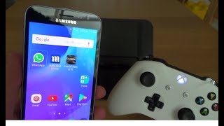 How to connect Xbox One S Controller to a Samsung Galaxy J3 Phone