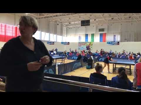 Ильина (Оренбург) 3:1 Бордюговская (Краснодар) первенство России по н/теннису г. Салават 21.04.2019