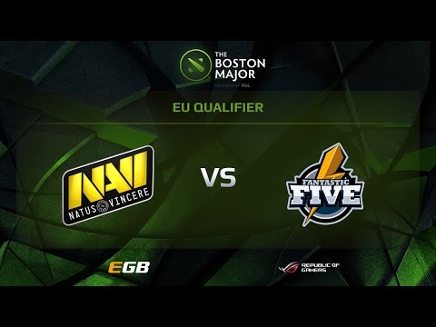 Natus Vincere vs Fantastic Five, Boston Major EU Qualifiers