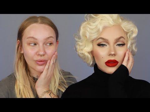 marilyn monroe makeup transformation / tutorial thumnail
