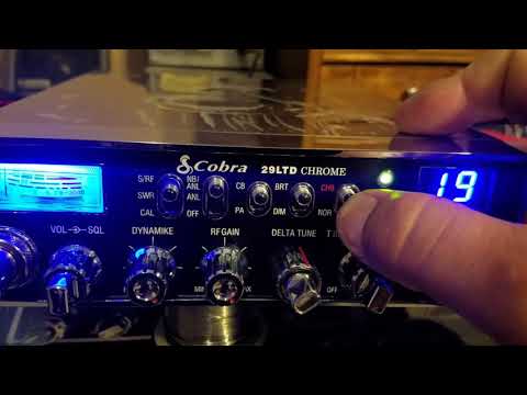 Cobra 29 ltd Chrome with stinger linear amp
