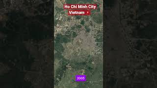 Ho Chi Minh city Vietnam🇻🇳 expansion timelapse #shorts #2022 #timelapse #world #vietnam #hochiminh