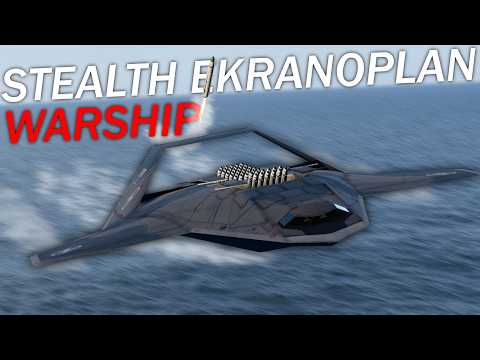 Building Your Crazy Ideas in Flyout: Stealth Ekranoplan