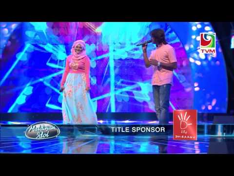 Maldivian Idol Gala Round | Bunebala Ladhu Ganefaa Erey - Azleema & Nazeeh