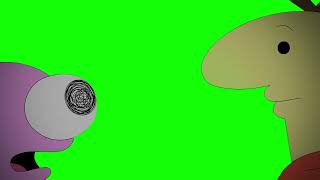 Pim "I don’t know, he looks pretty sad to me" Smiling Friends green screen