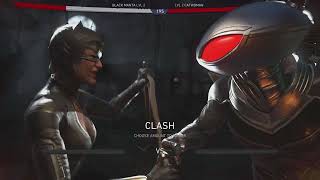 Injustice 2 Black Manta Battle Simulator Gameplay