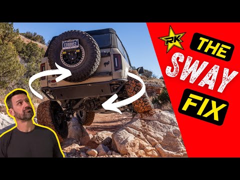 Triangulate your Ford Bronco with Rock Krawlers Pro-X suspension!