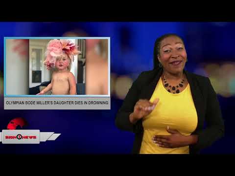 Olympian Bode Miller's daughter dies in drowning (ASL - 6.12.18)