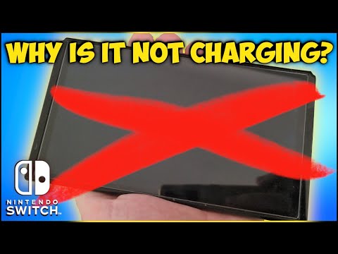 Nintendo Switch OLED not charging? Why?