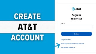 How to Create AT&T Account Online | AT&T Sign Up 2024