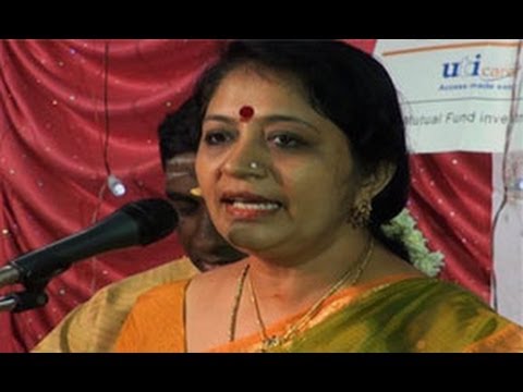 Carnatic vocalist Vijayalakshmy Subramaniam