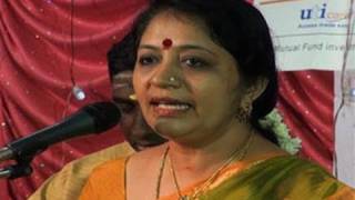 Vijayalakshmy Subramaniam, a Carnatic vocalist 