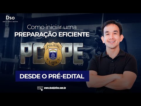 Como iniciar uma preparação eficiente na PC-PE desde o pré edital? - Com Juliano Yamakawa