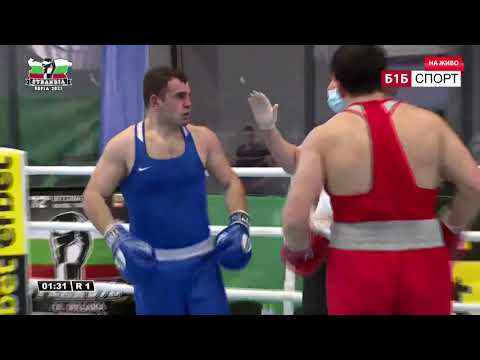 BOXING (91kg)26-02-2021 two Armenians Semifinal RED MANASYAN Narek ARM VS BLUE YORDANYAN ARTYOM GEO.