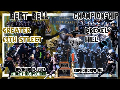 69th Street Wildcats vs Drexel Hill Raiders. Sophomore Bert Bell Championship #youthfootball #delco