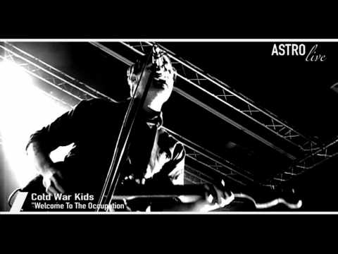 Astro Live Cold War Kids "Mexican Dogs" & "Welcome to the Occupation" @ L'Astrolabe - Orléans