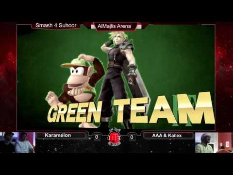 Smash 4 Suhoor: Karamelon vs AAA & Kailex - WR1