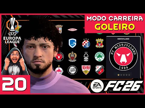 UEFA EUROPA LEAGUE DEBUT!! | GOALKEEPER Career Mode | EA FC 26 | EP 20