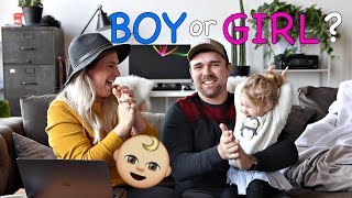 GENDER REVEAL SURPRISE! BOY OR GIRL?!