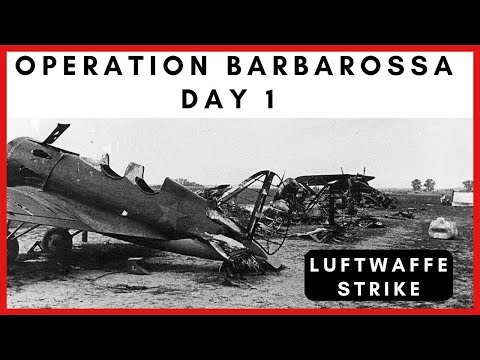Operation Barbarossa - Day 1: Luftwaffe destroys 2000 Soviet Aircraft