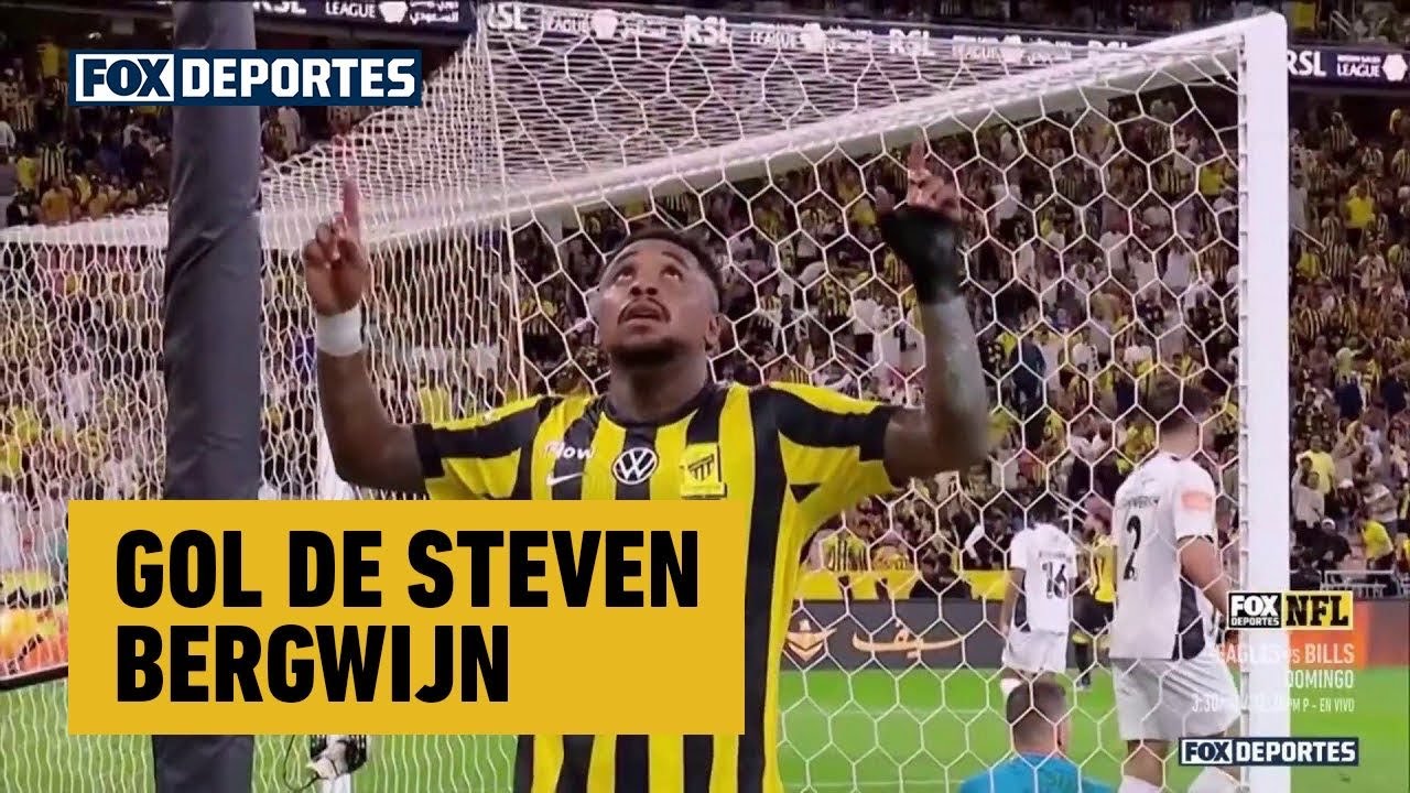 😎 GOL DE STEVEN BERGWIJN | Al-Ittihad 2-0 Al-Shabab | Saudi Pro League | Jornada 11
