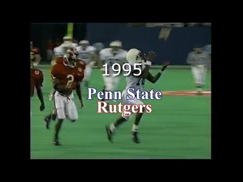 Penn State at Rutgers 1995 GAME STORY
