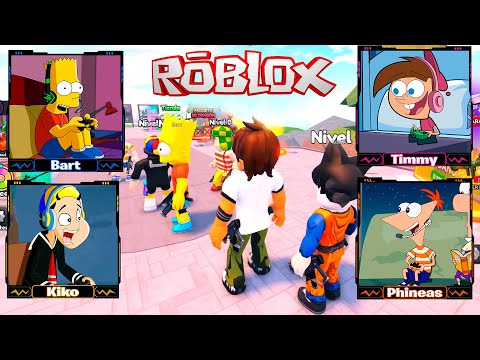 GAMER PILLOS - ROBLOX (BEN 10, PHINEAS, BART SIMPSON, KIKO, TIMMY TURNER, GOTEN, CHAVO)| FactyKilian
