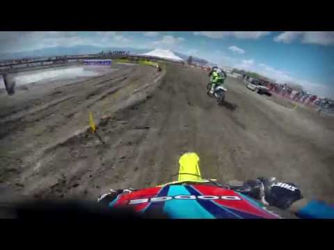 GoPro HD: Weston Peick Lap 1 Moto 2 - Utah MX Lucas Oil Pro Motocross Championship 2014