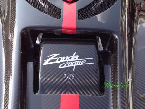 Thumbnail for Pagani Zonda Cinque 2 of 5 In Singapore With Airflow View by Supercar, Car