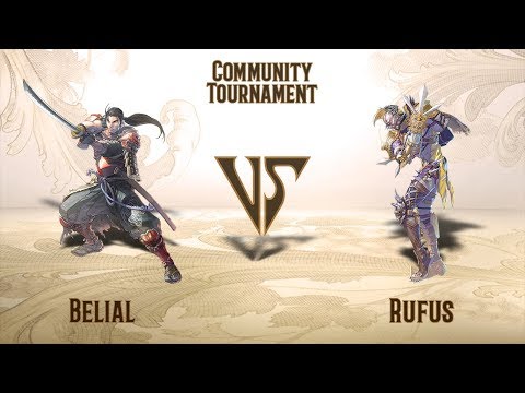 Belial (Mitsurugi) VS Rufus (Voldo) - Community Tournament (19.10.2019)