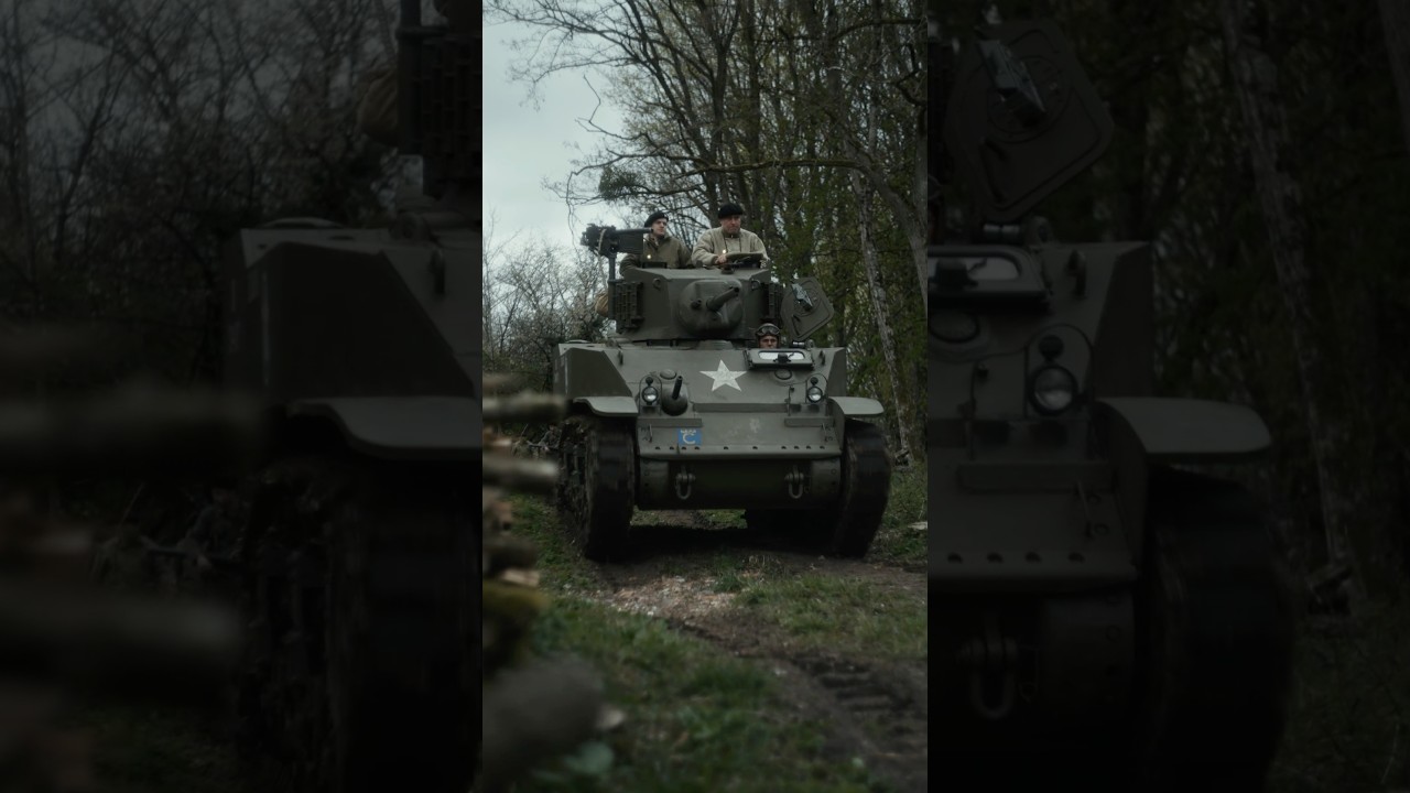 Le M5 Stuart, char léger de reconnaissance
