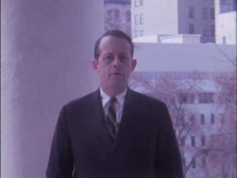 03/20/69 In Richmond, Va., Virginia State Senator Hunter B. Andrews advocates a referendum to a...