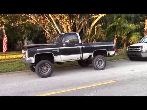 1986 Chevy K 10 With Tough Country 6 inch Suspension Lift