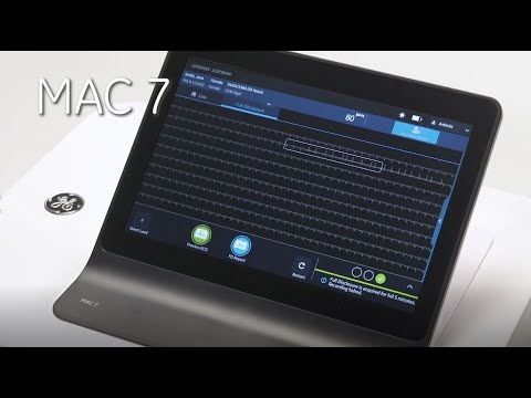 Ge ecg machine, 12 channel