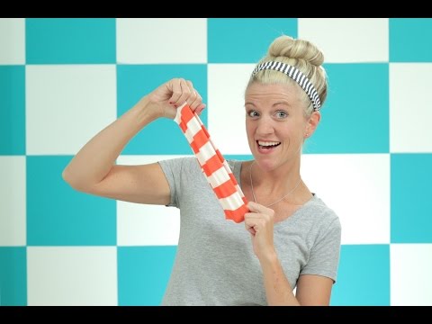 How to sew with Knit Fabrics + How to make simple Headbands