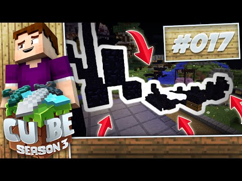 Minecraft [The Cube Season 3]: Ep. 17 - OBSIDIAN PRANK ON THE NORTH!