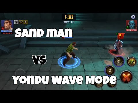 Sandman Solo - Shadowland Floor 4 vs Yondu's Wave Mode |Marvel Future Fight