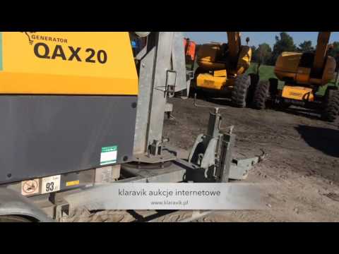 Maszt oświetleniowy Atlas Copco QAX20 (www.klaravik.pl)