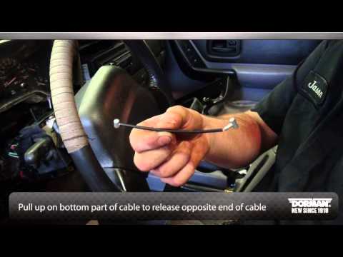 Column release cable