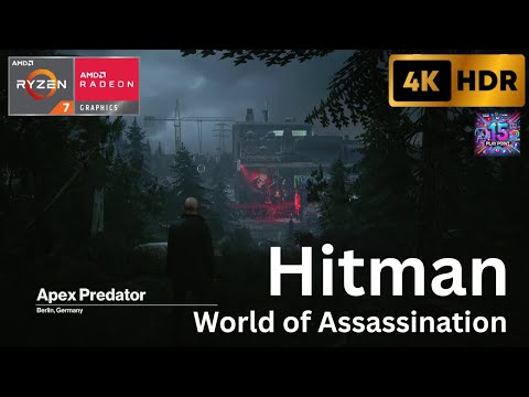Apex Predator, Berlin, Germany - Hitman 3 (WOA) - Eliminate the ICA Agents @PlayPoint15 4K 100 FPS