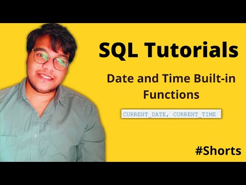 Date And Time Built In Functions In Sql Tutorial Python Soldiers Sql Python Functions Shorts