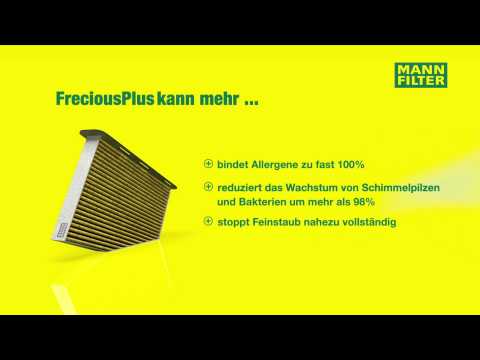 Innenraumfilter FreciousPlus: Kurz und knackig erklärt