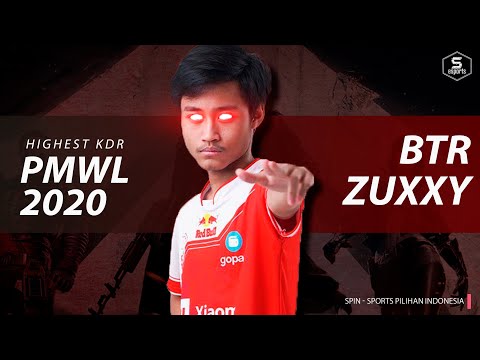 BTR Zuxxy highlights PMWL East 2020 - HIGHEST KD RATIO & BEST FRAGGER PMWL EAST 2020 | SPIN Esports