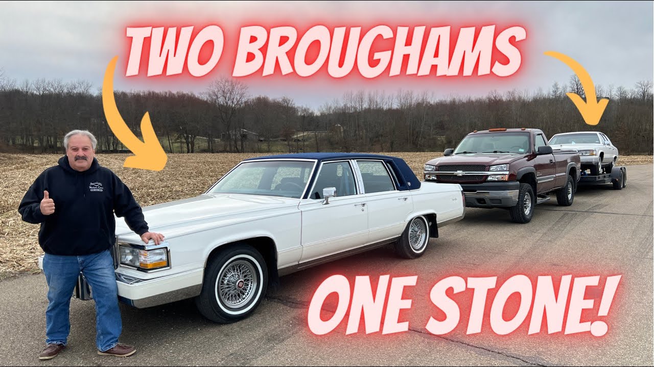 Another Amazing TIME CAPSULE Found! 1990 Brougham D ...