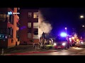 Schuur in vlammen op midden in woonwijk in Hilversum