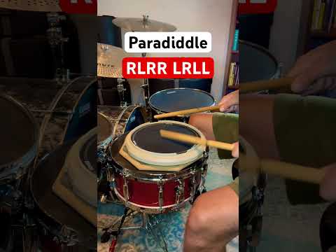 How to play a PARADIDDLE! Drum Rudiment Series! #drums