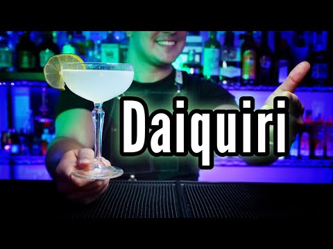 🍸 Cocktail Daiquiri #short UN GRAN CLASICO 💚