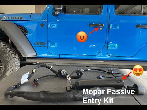 Jeep Gladiator Mopar Passive Entry Kit  Install- Proximity Door Locks - Episode 48